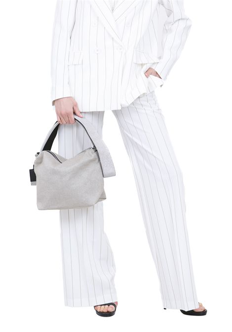 PALAZZO GESSATO RIGA H3 MAR DE MARGARITAS | Pantaloni | NIVES-01627-TMTS0282BI02